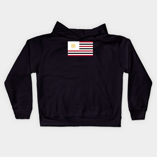 United States of Egypt Kids Hoodie by UStshirts